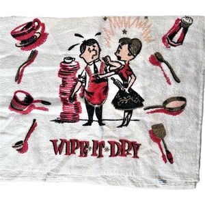 Vintage hand towel circa 60s